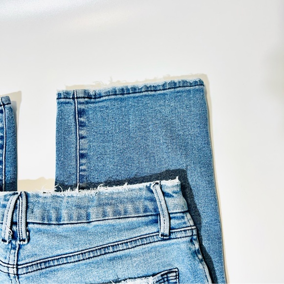 Good American jeans Straight Leg jeans medium wash high rise women size 14 - Picture 10 of 12